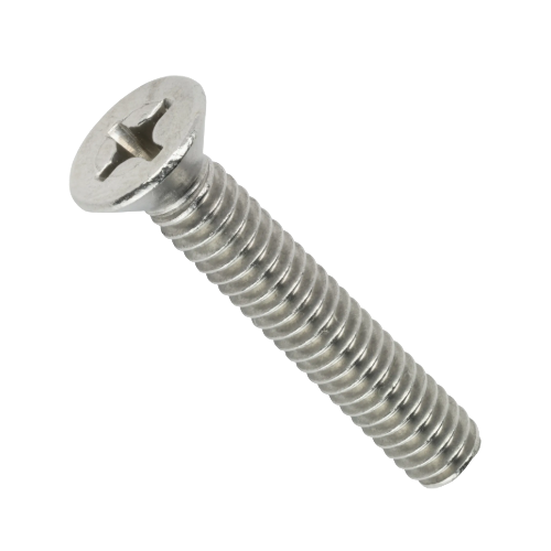 flat head machine screw